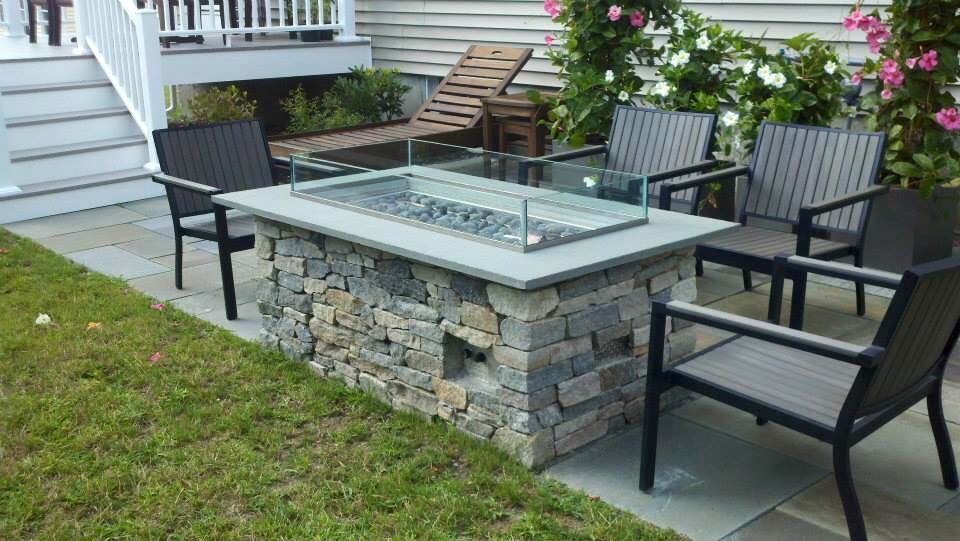 Fireplace installation project