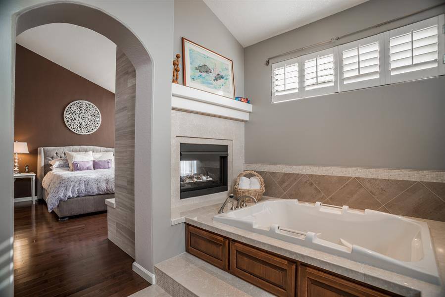 Stone fireplace project